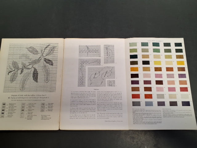 Cross Stitch Embroidery 1 - Korsstingsarbejder